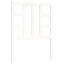 Giroletto con Testiera Bianco Small Single Legno Massello