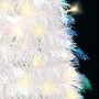 Albero di Natale Artificiale Pop-up con 50 LED Bianco 120 cm