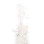 Albero di Natale Artificiale Pop-up con 50 LED Bianco 120 cm