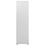 Armadio Classificatore Grigio Chiaro 90x46x164 cm in Acciaio