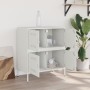 Credenza Bianca 68x39x79 cm in Acciaio