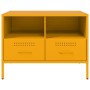 Comodini 2pz Giallo Senape 68x39x50,5cm Acciaio Laminato Freddo