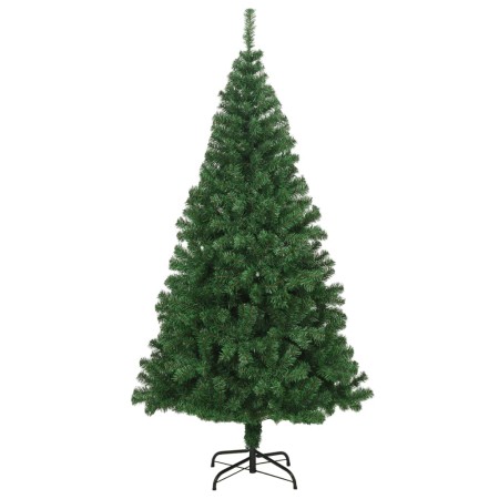 Albero di Natale Artificiale con Rami Spessi Verde 180 cm PVC