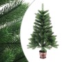 Albero di Natale Artificiale Realistico con Punte 90 cm Verde