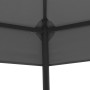 Gazebo da Giardino 323x275x265 cm Antracite