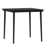 Set da Pranzo per Giardino 3 pz con Cuscini Marrone