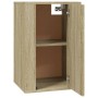 Mobile Porta TV a Parete Rovere Sonoma 40x34,5x60 cm