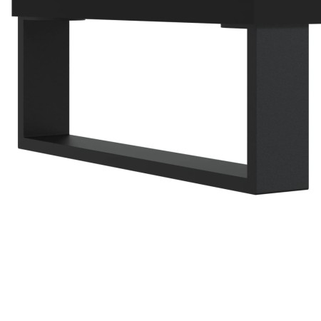 Mobile Porta TV Nero 150x36x30 cm in Legno Multistrato