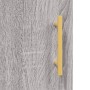 Credenza Grigio Sonoma 69,5x34x180 cm in Legno Multistrato