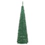 Albero di Natale Artificiale Pop-up con 50 LED Verde 120 cm