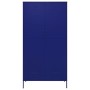 Armadio Blu Marino 90x50x180 cm in Acciaio