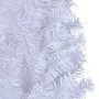 Albero di Natale Artificiale con Rami Spessi Bianco 240 cm PVC