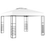 Gazebo da Giardino 3x3 m Bianco