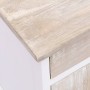 Comodini 2 pz 38x28x45 cm in Legno di Paulownia