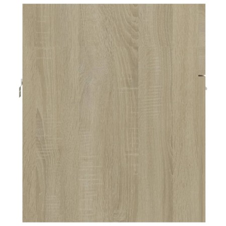 Mobile Sottolavabo Rovere Sonoma 80x38,5x46cm Legno Multistrato