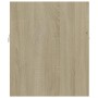 Mobile Sottolavabo Rovere Sonoma 80x38,5x46cm Legno Multistrato