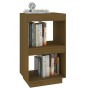 Libreria Marrone Miele 40x35x71 cm in Legno Massello di Pino