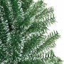 Albero di Natale Artificiale con Neve Fioccata Verde 120 cm