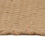 Tappeto Rettangolare Naturale 180x250 cm in Juta