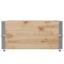 Fioriera da Giardino Marrone 120x80 cm Legno Massello di Pino