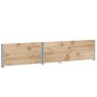 Fioriera da Giardino Marrone 120x80 cm Legno Massello di Pino