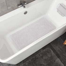 Kleine Wolke Tappetino di Sicurezza da Bagno Arosa 36x92 cm Grigio