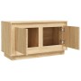 Mobile Porta TV Rovere Sonoma 80x35x45 cm in Legno Multistrato