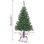 Albero di Natale Artificiale con Supporto 150 cm 380 Rami