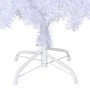 Albero di Natale Artificiale con Rami Spessi Bianco 150 cm PVC