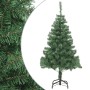 Albero Natale Artificiale con Supporto Acciaio 210 cm 910 Rami