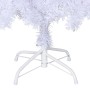 Albero di Natale Artificiale con Rami Spessi Bianco 120 cm PVC