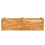 Fioriera Rialzata da Giardino 160x60x44cm Legno Massello Acacia