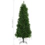 Albero di Natale Artificiale Realistico con Punte 240 cm Verde