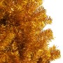 Albero di Natale Artificiale con Supporto Oro 240 cm PET