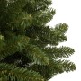 Albero di Natale Artificiale Incernierato con Base Verde 120 cm