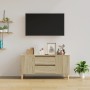 Mobile Porta TV Rovere Sonoma 102x44,5x50 cm Legno Multistrato