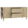 Mobile Porta TV Rovere Sonoma 102x44,5x50 cm Legno Multistrato