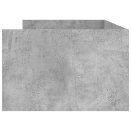 Giroletto con Cassetti Grigio Cemento 100x200 cm