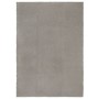 Tappeto Rettangolare Grigio 160x230 cm in Cotone