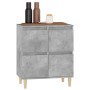 Credenza Grigio Cemento 60x35x70 cm in Legno Multistrato