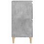 Credenza Grigio Cemento 60x35x70 cm in Legno Multistrato