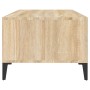 Tavolino Salotto Rovere Sonoma 90x50x36,5 cm Legno Multistrato