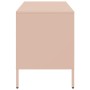 Mobile TV Rosa 68x39x50,5 cm in Acciaio Laminato a Freddo