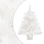 Albero di Natale Artificiale con Aghi Realistici Bianco 65 cm