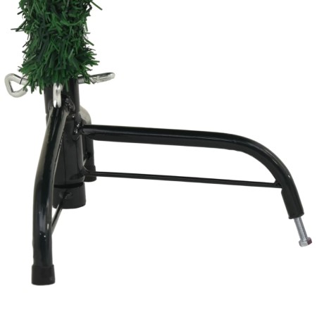 Albero di Natale Artificiale Metà con Supporto Verde 150 cm PVC