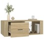 Tavolino Salotto Rovere Sonoma 100x50,5x35 cm Legno Multistrato