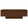 Tavolino Salotto Rovere Marrone 90x60x31 cm Legno Multistrato