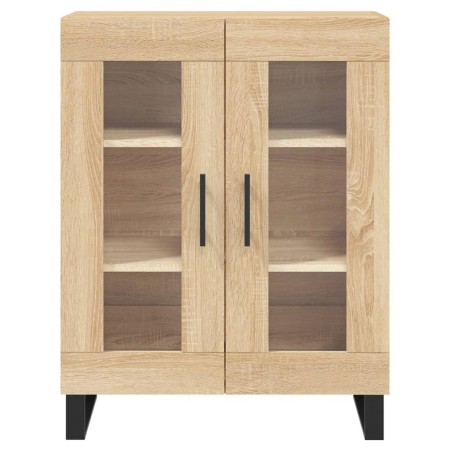 Credenza Rovere Sonoma 69,5x34x180 cm in Legno Multistrato