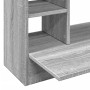 Scrivania a Parete Grigio Sonoma 105x48x75cm Legno Multistrato