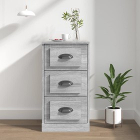 Credenza Grigio Sonoma 36x35,5x67,5 cm in Legno Multistrato